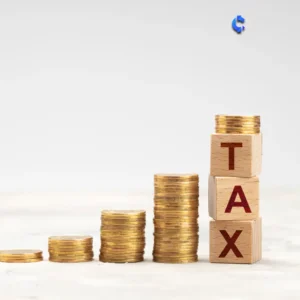 Stoppage tax documents, Turkish lira, coins, and a calculator on a desk, symbolizing tax processes in Turkey.